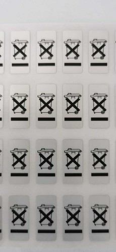 500 weee labels - weee,