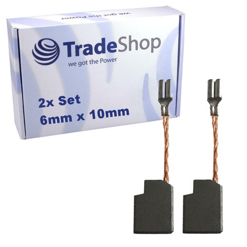 Schleifkohle 6x10 mm - 2x,