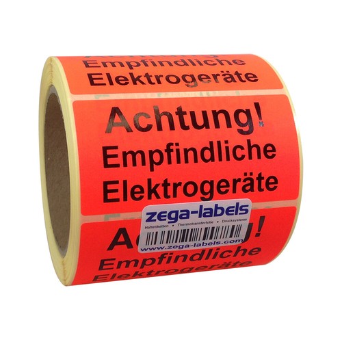 Versandetiketten rolle - rolle,