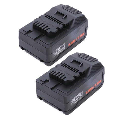 Zwei ersatz ionen - zwei, li-ionen-batterien