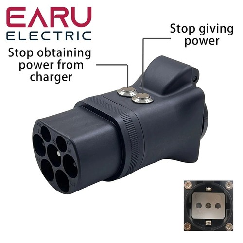 Typ auf schuko adapter 16a - schuko,